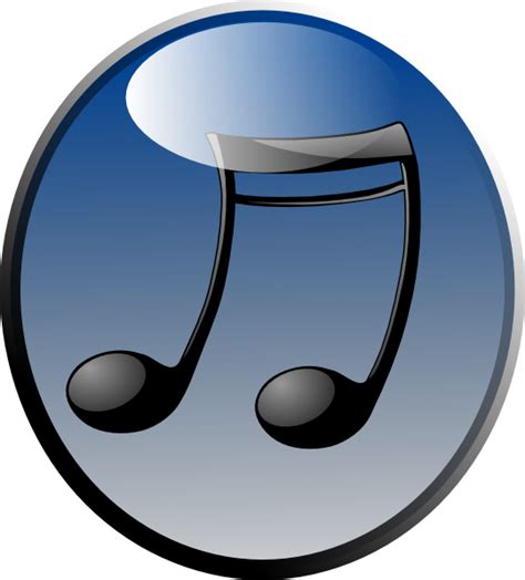 Music Button Sm Clip Art At Vector Clip Art Online Royalty