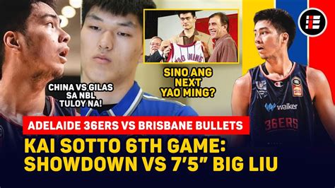 Kai Sotto Th Game Showdown Vs Chuanxing Liu Sino Ang Next Yao