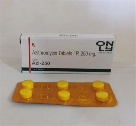 Azi Azithromycin Tablet At Rs Box Azithromycin Mg In