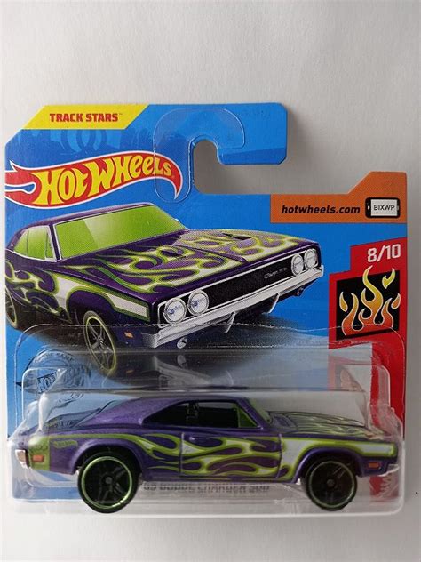 Miniatura Hot Wheels Dodge Charger HW Flames Minisclub