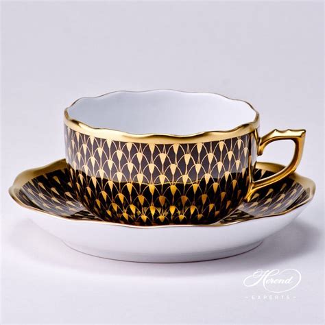 Versace Tea Cup And Saucer I Love Baroque Black Artofit