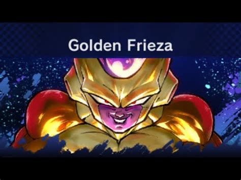 Dragon Ball Legends Zenkai Rush Battle Golden Frieza Part Youtube