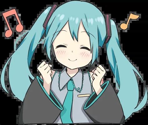27 Telegram Sticker 🎼 From Hatsune Miku Pack