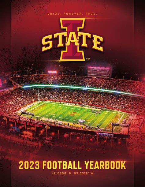 Iowa State Football Yearbook By Learfield Digital