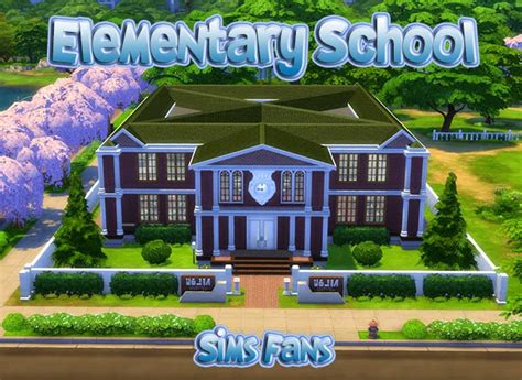 My Sims 4 Blog Willow Creek Elementary And High School By Sim4fun