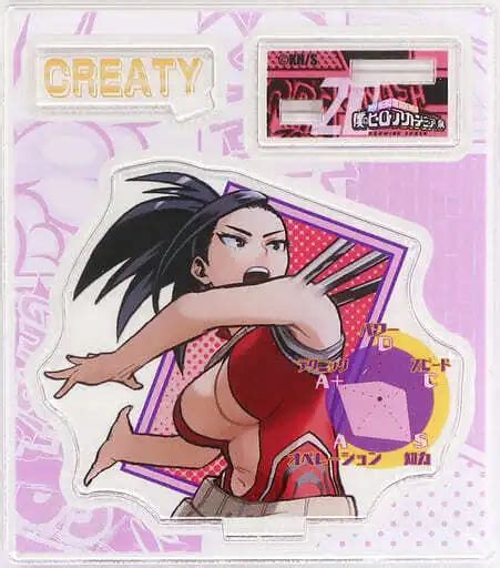 My Hero Academia Kyoka Jiro Momo Yaoyorozu Pita Deforme Acrylic Stand Pop Figure Eur 26 96