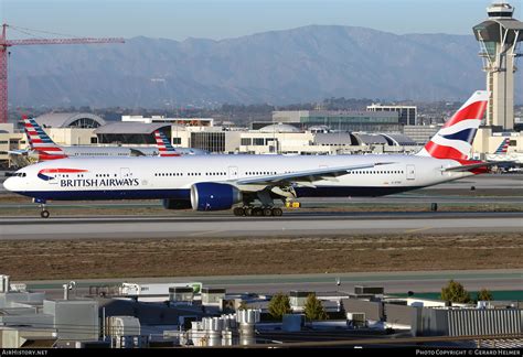 Aircraft Photo Of G Stbo Boeing Er British Airways