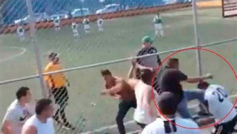 Se Desata Una Brutal Pelea Durante Un Partido De Fútbol Infantil En México