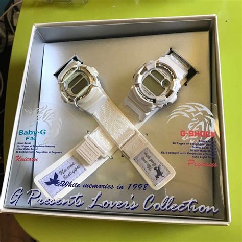 Casio Lovers Collection Pegasus Unicorn Dw 9298 Bg 1098 G Shock Baby G