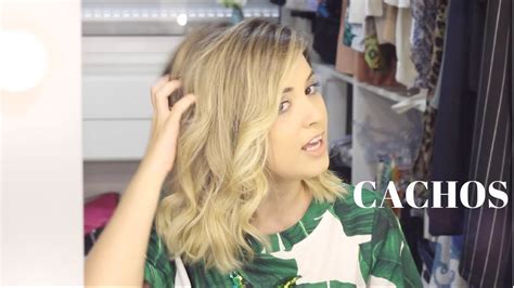 COMO FAZER CACHOS EM CABELO CURTO YouTube