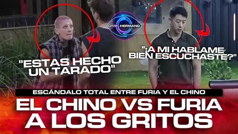 Tremenda Pelea Entre Furia Y El Chino Mart N Se Hart De Furia A