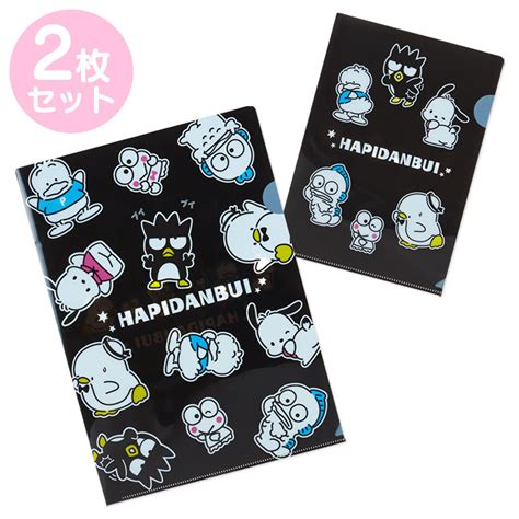 Clear Files Set Sanrio Bad Badtz Maru 30th Anniversary Meccha Japan