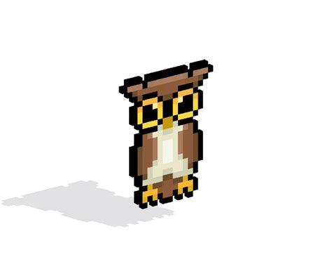 How To Make A Pixel Art Owl Mega Voxels