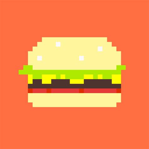 Pixilart Burger By Minky