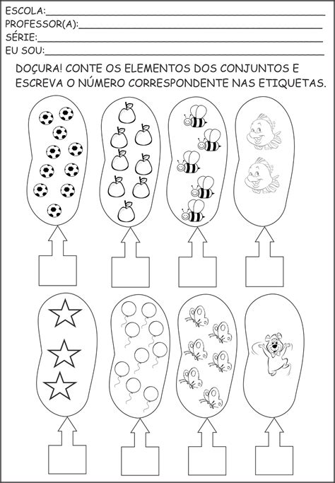 Atividades De Matemática Conjuntos E Quantidade A Arte De Ensinar E