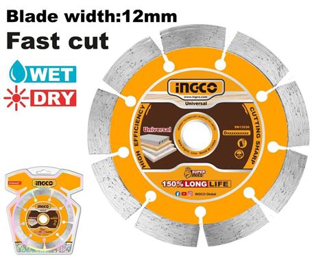 Wet Dry Diamond Disc Pack Ingco Tools South Africa