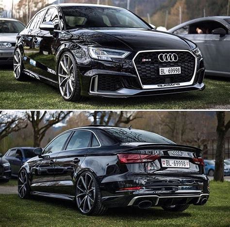 2019 500hp Audi Rs3 Sedan Revo Ultimate Pocket Rocket Panther Black