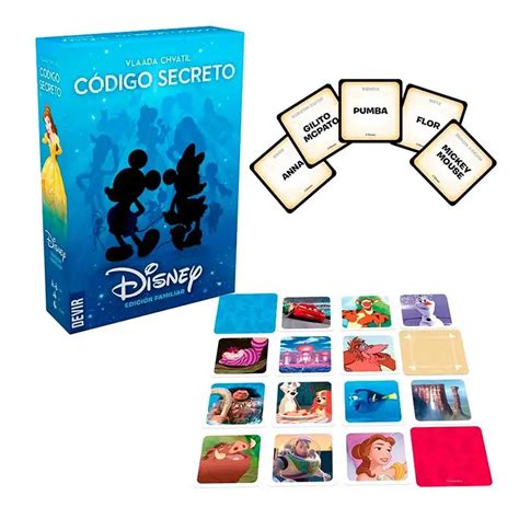 Juego De Mesa Para Ni Os Codigo Secreto Disney De Devir Dispatche