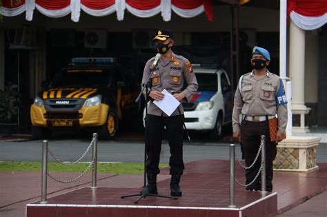 46 Personil Polres Inhil Naik Pangkat Setingkat Lebih Tinggi