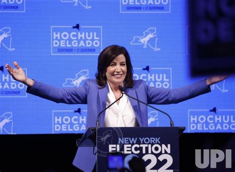 Photo Governor Of New York Kathy Hochul Wins Her First Full Term