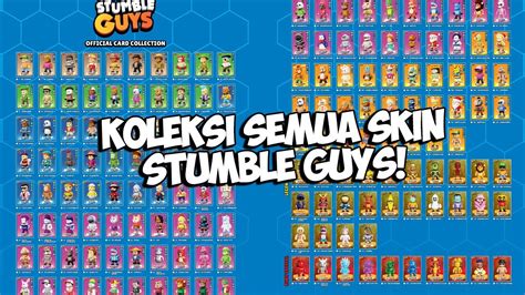 AKU BERHASIL KOLEKSI SEMUA SKIN STUMBLE GUYS DARI COMMON SAMPAI SPECIAL