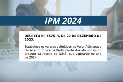 SEFAZ Governo do Estado define percentuais do Índice de Participação