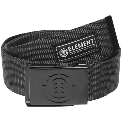 Element Skateboard Belt Beyond All Black Ebay