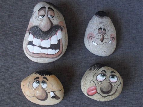 30 Painted Rock Faces Ideas For Kids And Adults Easy And Not In 2022