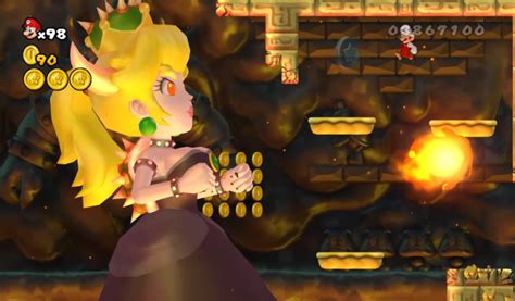 Bowsette En Boss Final De New Super Mario Bros Wii… Grâce à Un Mod