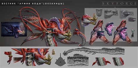 Artstation Skyforge Tol Monter Anton Lavrushkin Creature Artwork