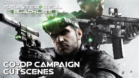 Tom Clancys Splinter Cell Blacklist All Coop Campaign Cutscenes 4k