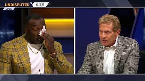 Shannon Sharpe Gives Emotional Speech To End His Run With Skip Bayless