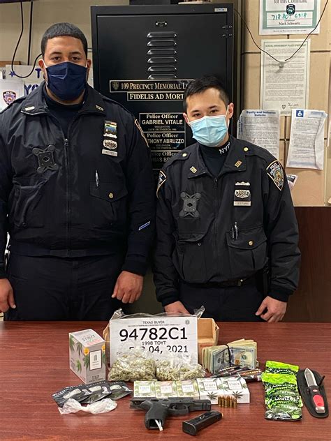 NYPD 109th Precinct On Twitter Excellent Work Last Night By Officers