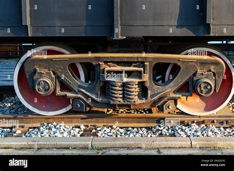 Train Car Undercarriage Passenger Train Freight Train Stock Photo Alamy