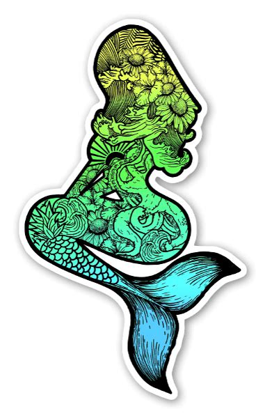 Sereia Babe Cortadas Loja StickerApp