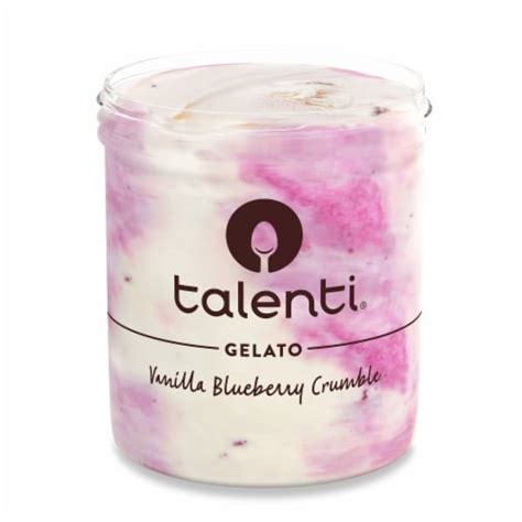 Talenti® Vanilla Blueberry Crumble Gelato Ice Cream 1 Pt Frys Food