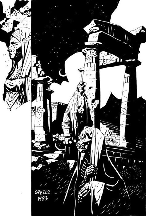 Pin Di Enzo Triolo Su Fumetti Mike Mignola Fumetti Illustrazione