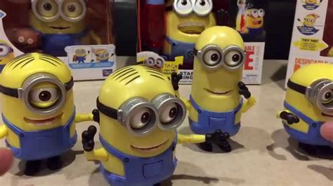 Minion Action Figures Minion Bob Minion Dave Minion Stuart And