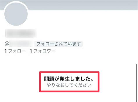 Twitterエラー「問題が発生しました」と表示されるのはなぜ？原因と対処法 みんなのsns