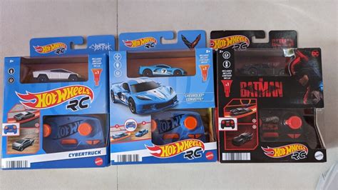 小量現貨 Hot Wheels RC Scale Tesla Cybertruck Chevrolet Corvette Batman 興趣及遊戲 玩具 遊戲類
