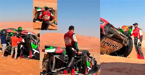 Dakar Etapa 6 Acidente de Yazeed Al Rajhi líder da classificação