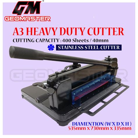 A3 Paper Cutter Heavy Duty Paper Cutter Stainless Cutter