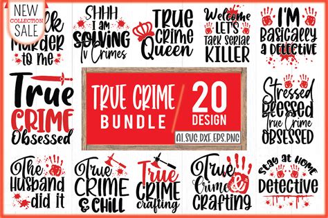 True Crime Bundle Bundle · Creative Fabrica