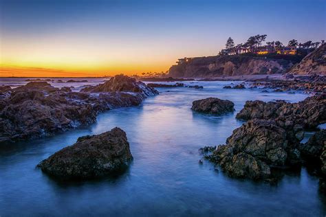 Sunset at Little Corona Beach Photograph by Jon Bilous - Fine Art America