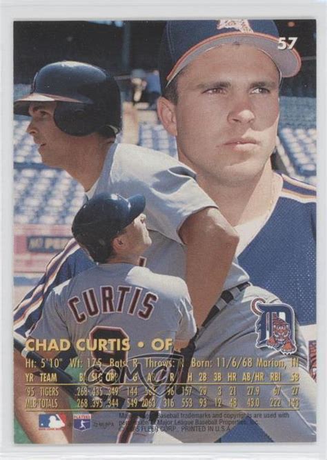 1996 Fleer Ultra Gold Medallion Edition 57 Chad Curtis For Sale