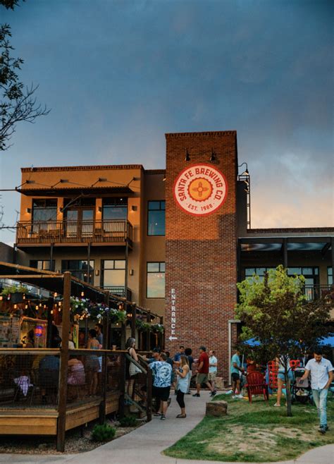 The Beer Hall At Hq Santa Fe Brewing New Mexicos Original Brewery