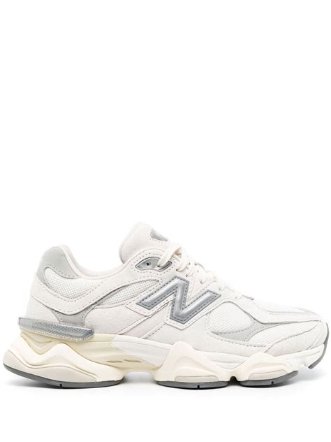 New Balance logo-patch Panelled Sneakers - Farfetch