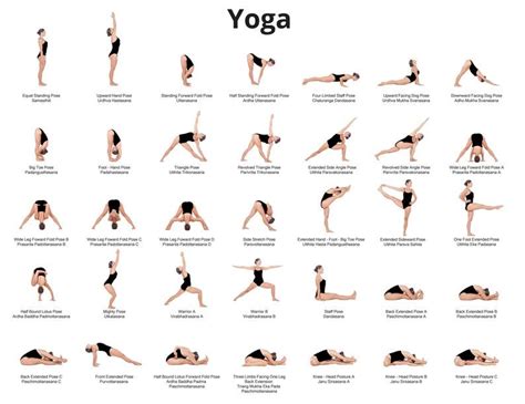 75 Yoga Poses PDF 8.5x11 | Etsy Yoga Régénérateur, Yoga Vinyasa, Pose Yoga, Sup Yoga, Yoga Yin ...