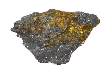 Minerai De Cuivre Chalcopyrite Photo Stock Image Du Substance