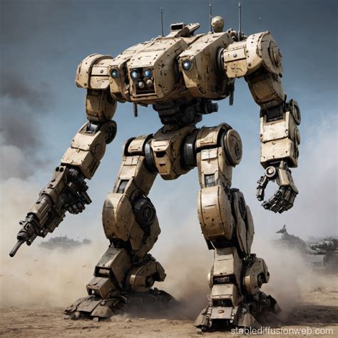 British Battle Mechs In Alternate Ww Stable Diffusion Online